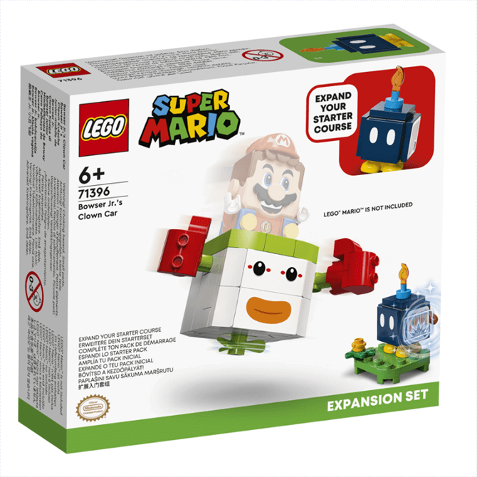 Lego Super Mario Bowser Jr.'s Clown Car Expansion Set 71396